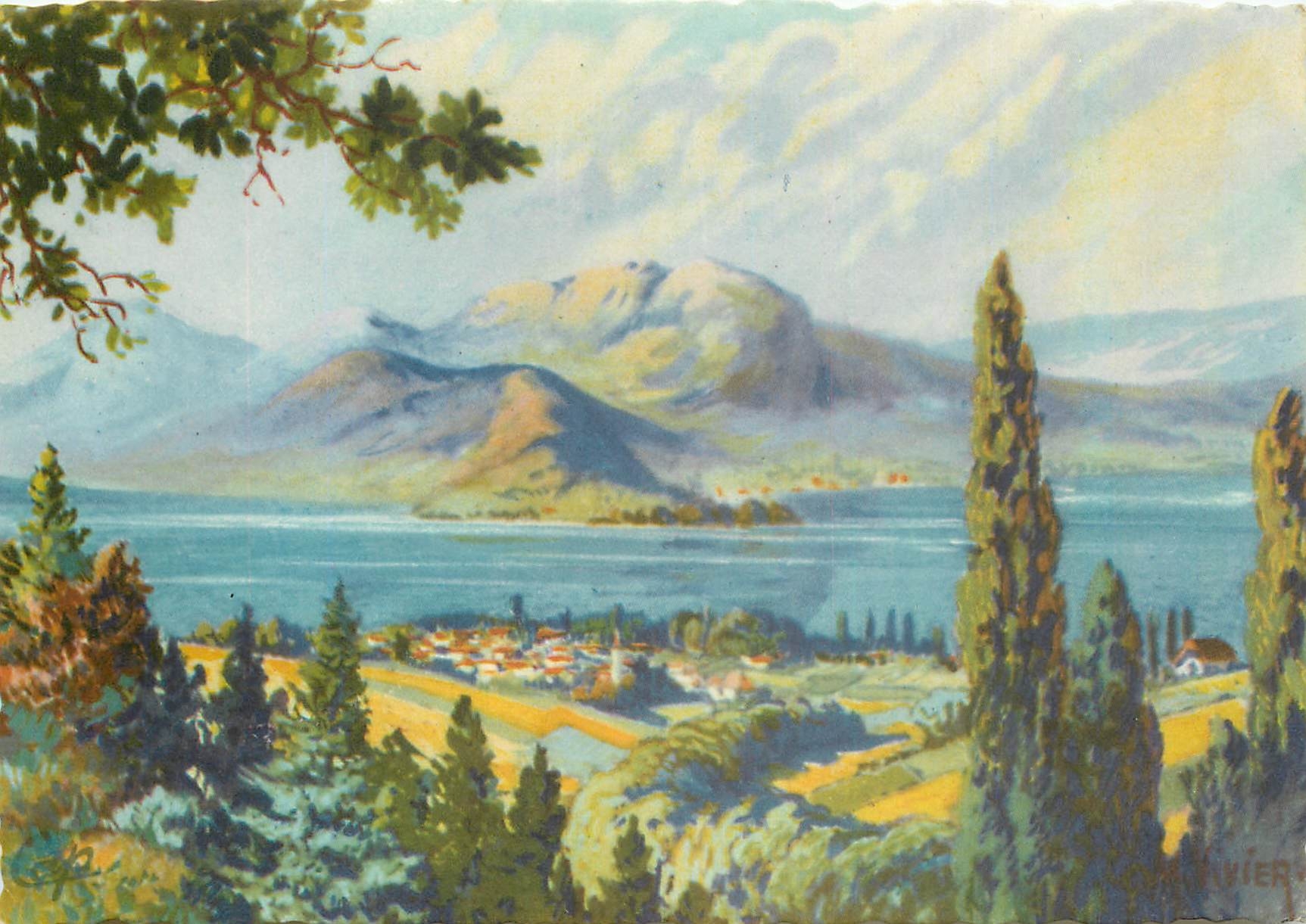 CPM Lac d'Annecy Talloires Massif des Bauges 
