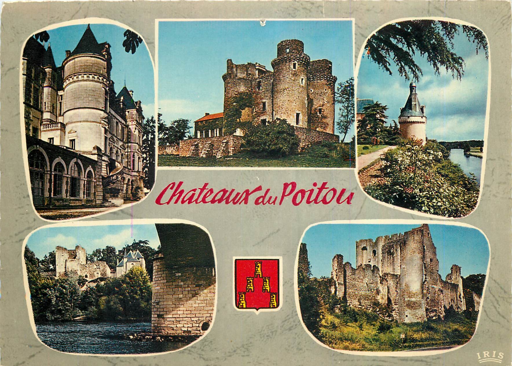 Schlösser des Poitou — Éditions Iris — n° 86/143