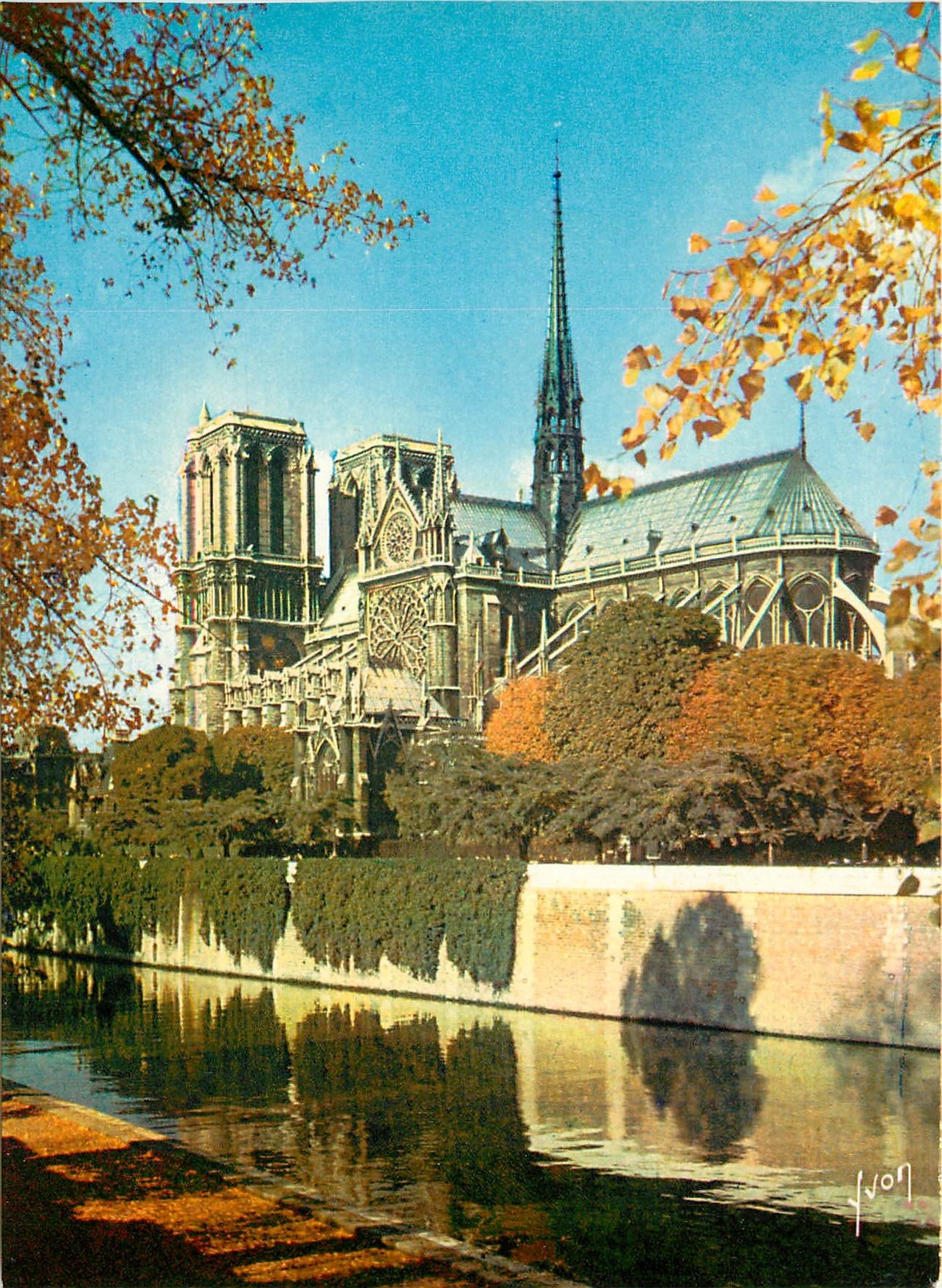 CPM Couleurs et Lumiere de France Paris Notre Dame 