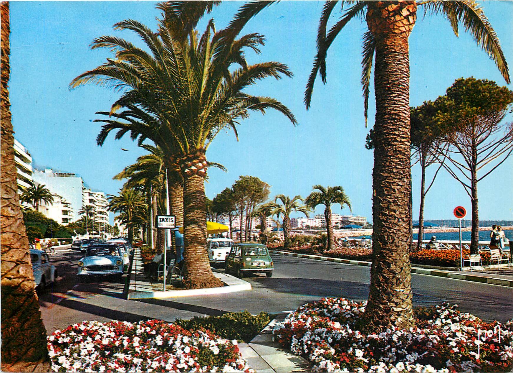 CPM Couleurs et Lumiere de France La Cote d'Azur Cannes Alpes Maritimes La Croisette 