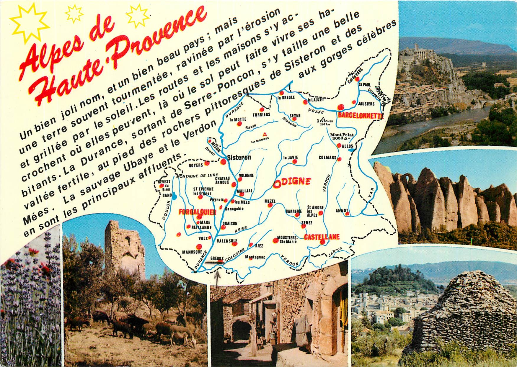 CPM Les Alpes de Haute Provence 