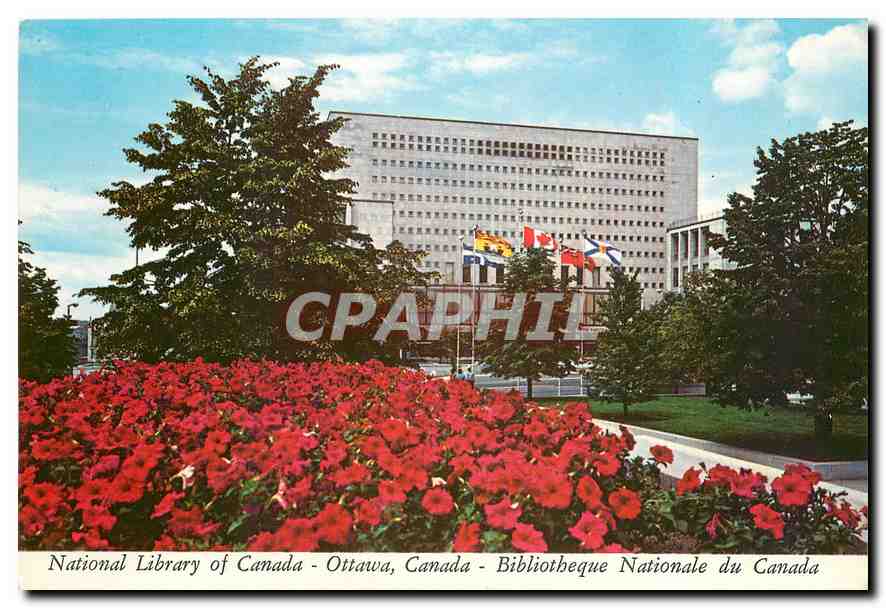 CPM Ottawa ontario Canada Bibliotheque Natinale du Canada et des Archives Publiques 