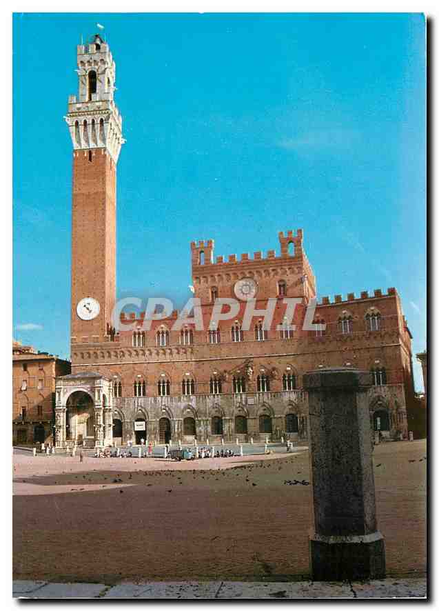 CPM Siena Palais Comunale et Tour du Mangia 