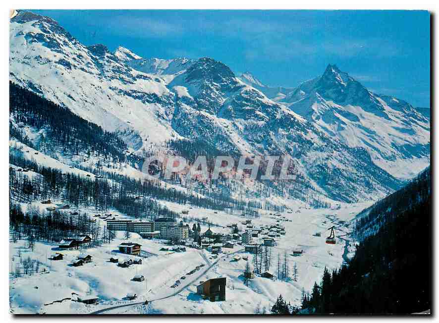 CPM Zinal Val d'Anniviers Rothorn et Besso 