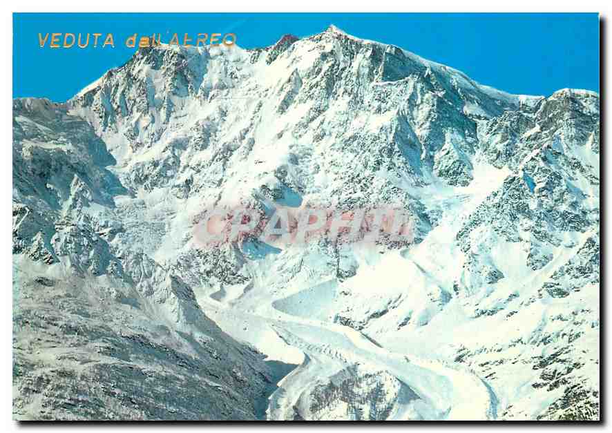 CPM Catena del Monte Rosa Magnifiquevue aerienne du cote de Macugnaga 