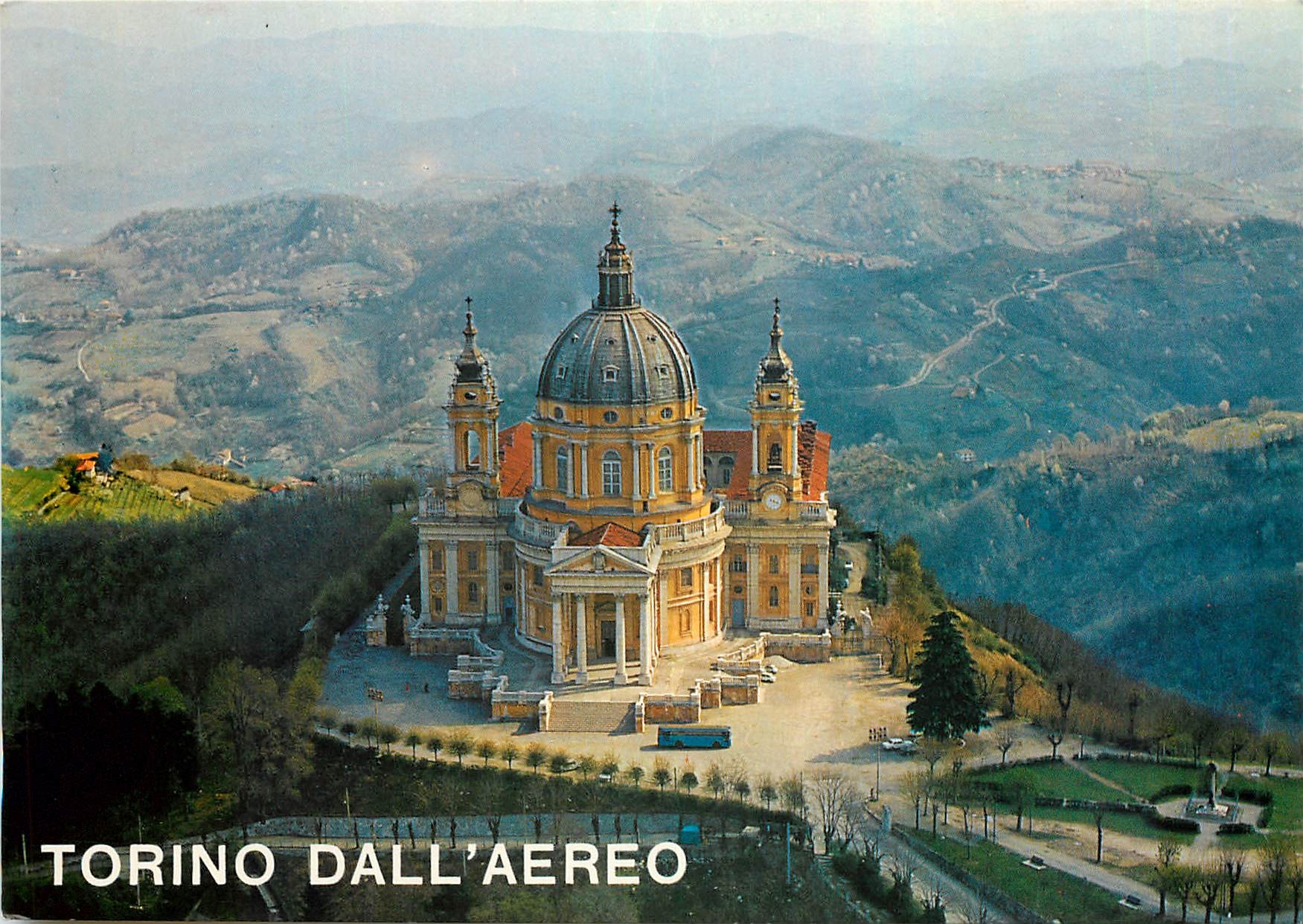 CPM Torino Dall'aereo La Basilica de Superga 