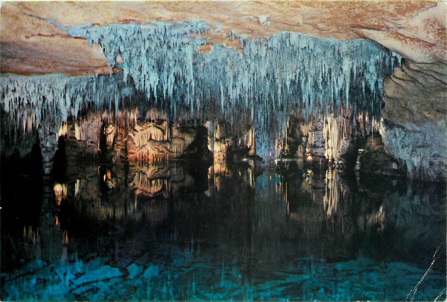 CPM Cuevas del Drach Porto Cristo Mallorca Lac Martel vue partielle 