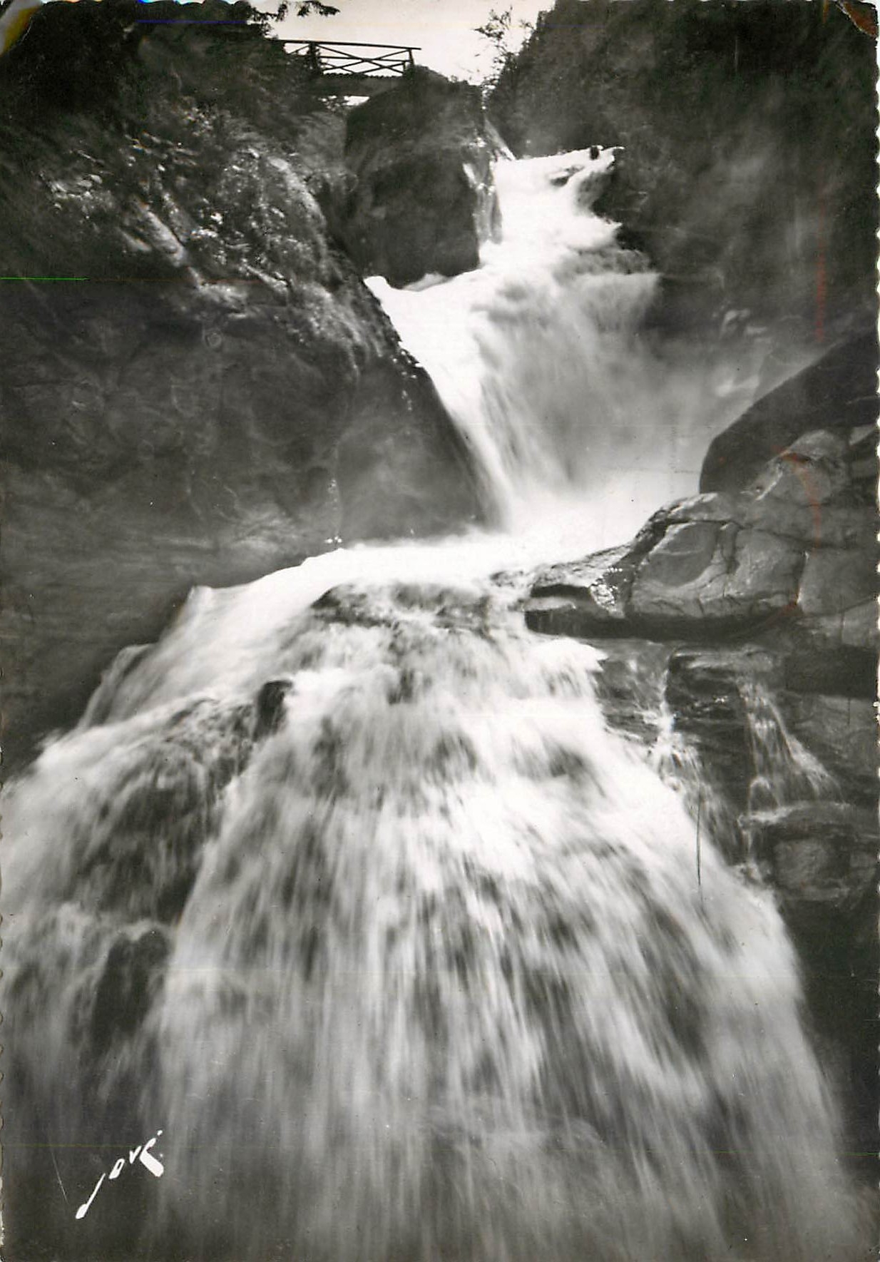 Chute du Cerisey — Éditions JOVÉ, Pau — N° 1741