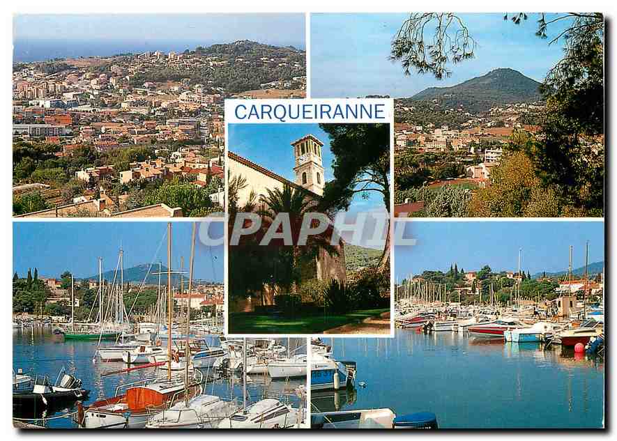 CPM Au soleil de la Cote d'Azur Carqueiranne Var 