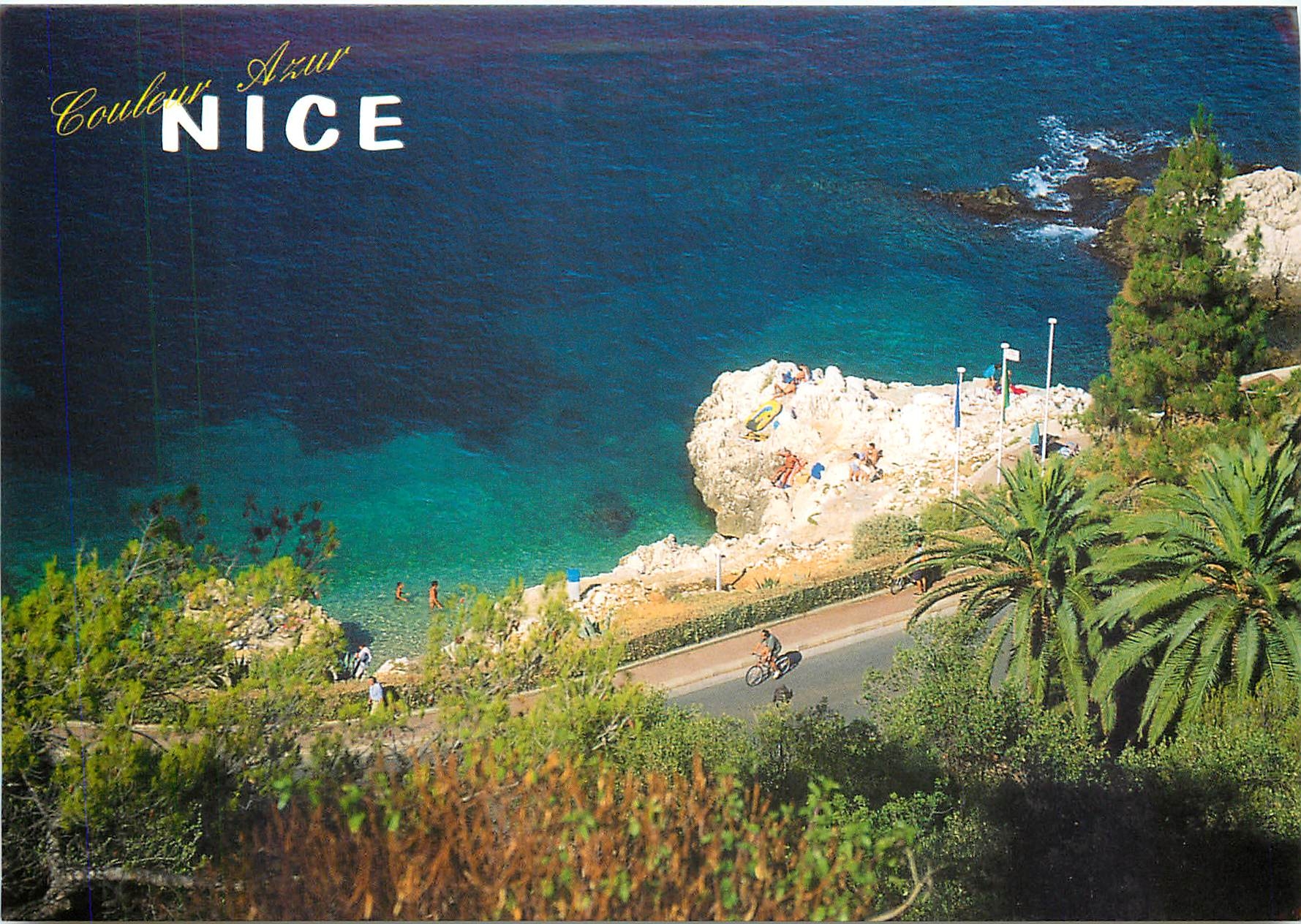 CPM Cote d'Azur Nice Alpes Maritimes Le bord de mer 