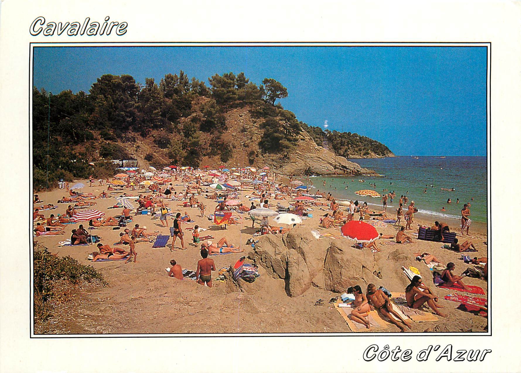 CPM Cavalaire Cote d'Azur La Plage de Bon Porto 