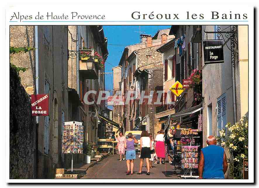 CPM Greoux les Bains Station thermale 