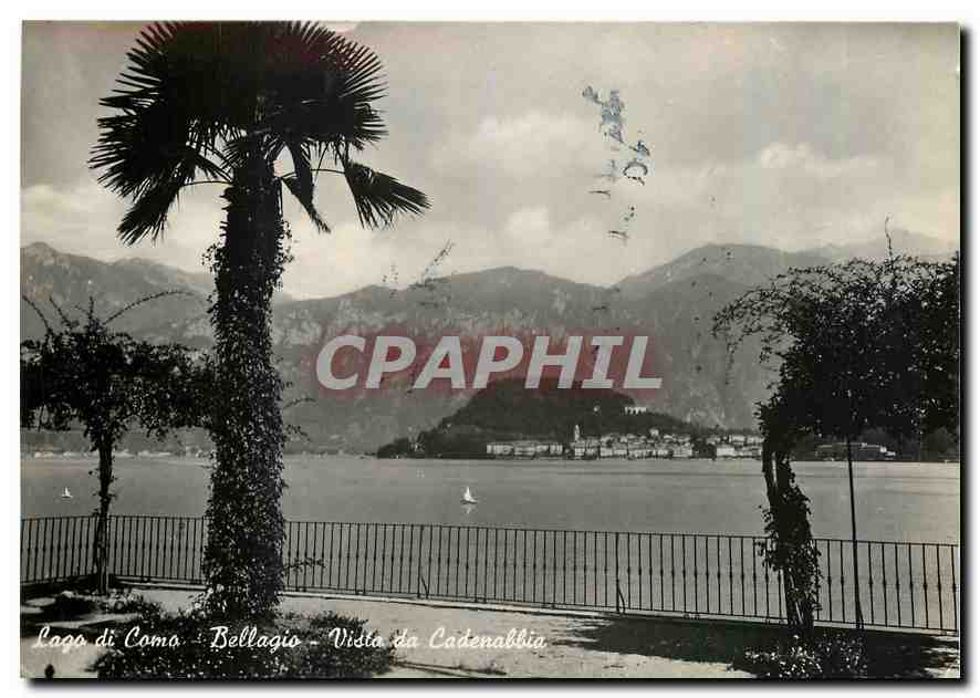 CPM Lago di Como Bellagio Vista da Cadenallia 