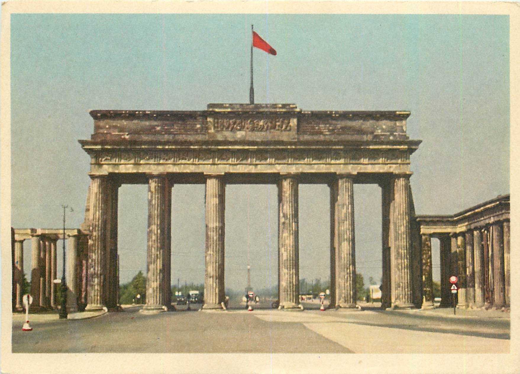 CPM Schone Deutsche Heimat Berlin Brandenburger Tor