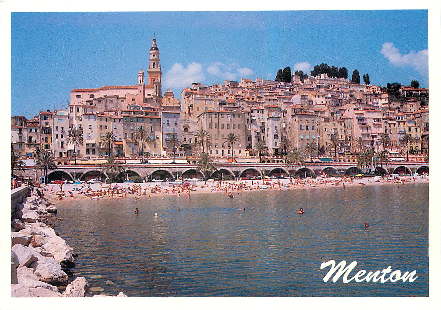 CPM Les Sablettes Menton 