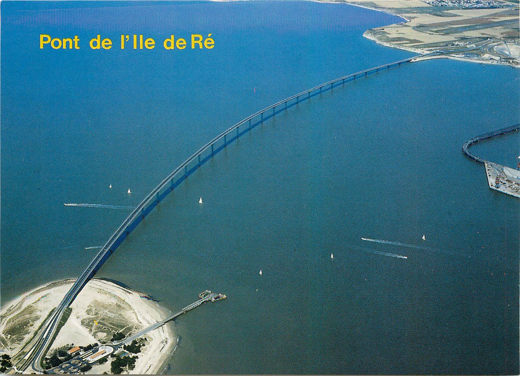 CPM Ile de Re Charente Maritime Pont de l'Ile de Re 