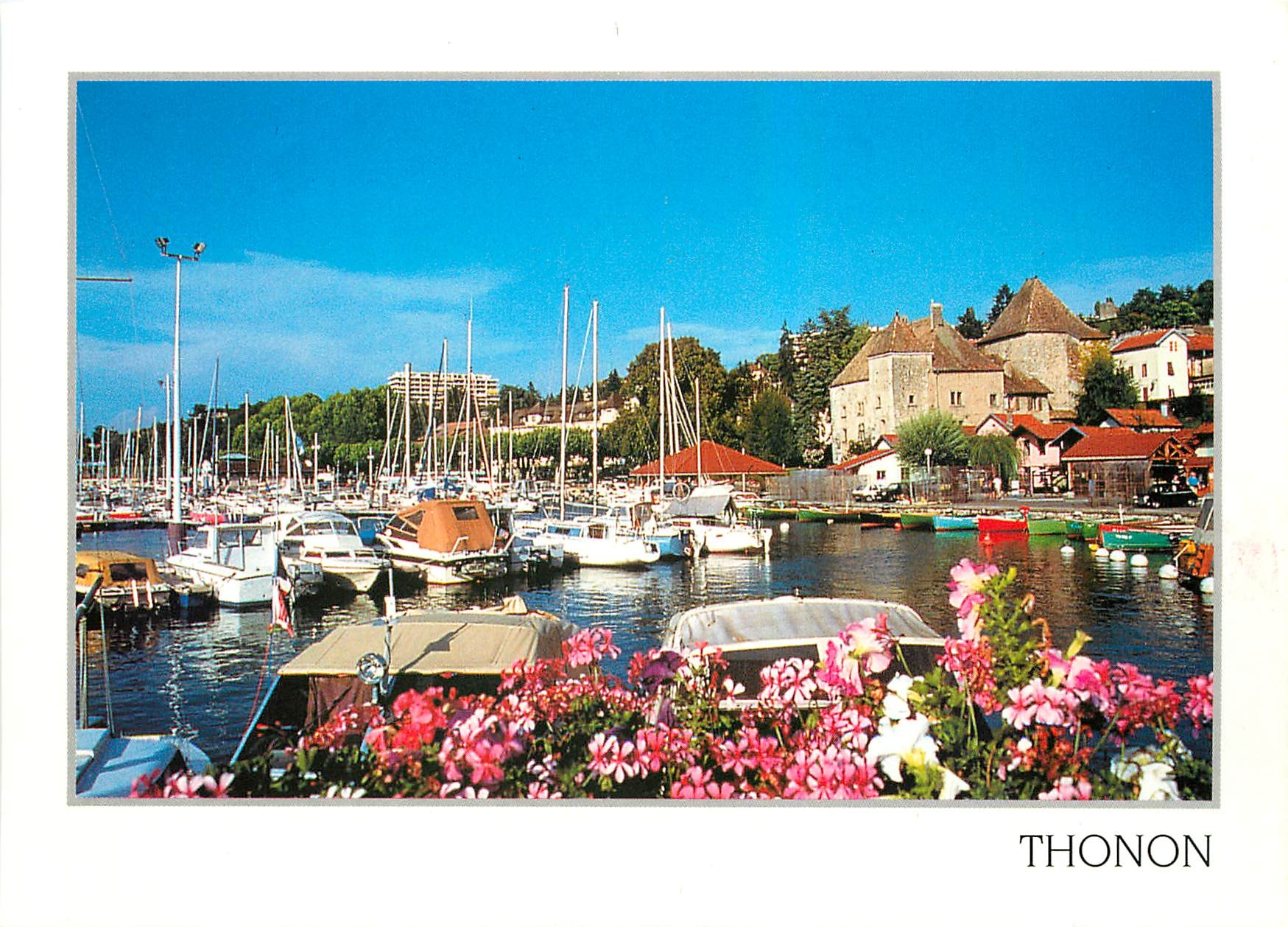 CPM Thonon les Bains Haute Saoie Vue generale 