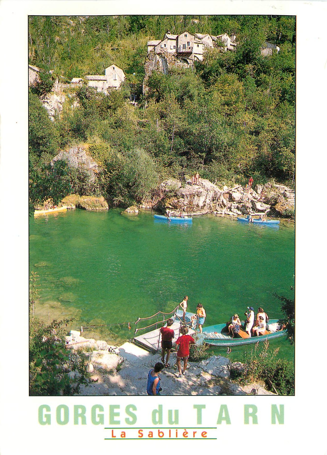 CPM Gorges du Tarn Lozere Village de la Sabliere 