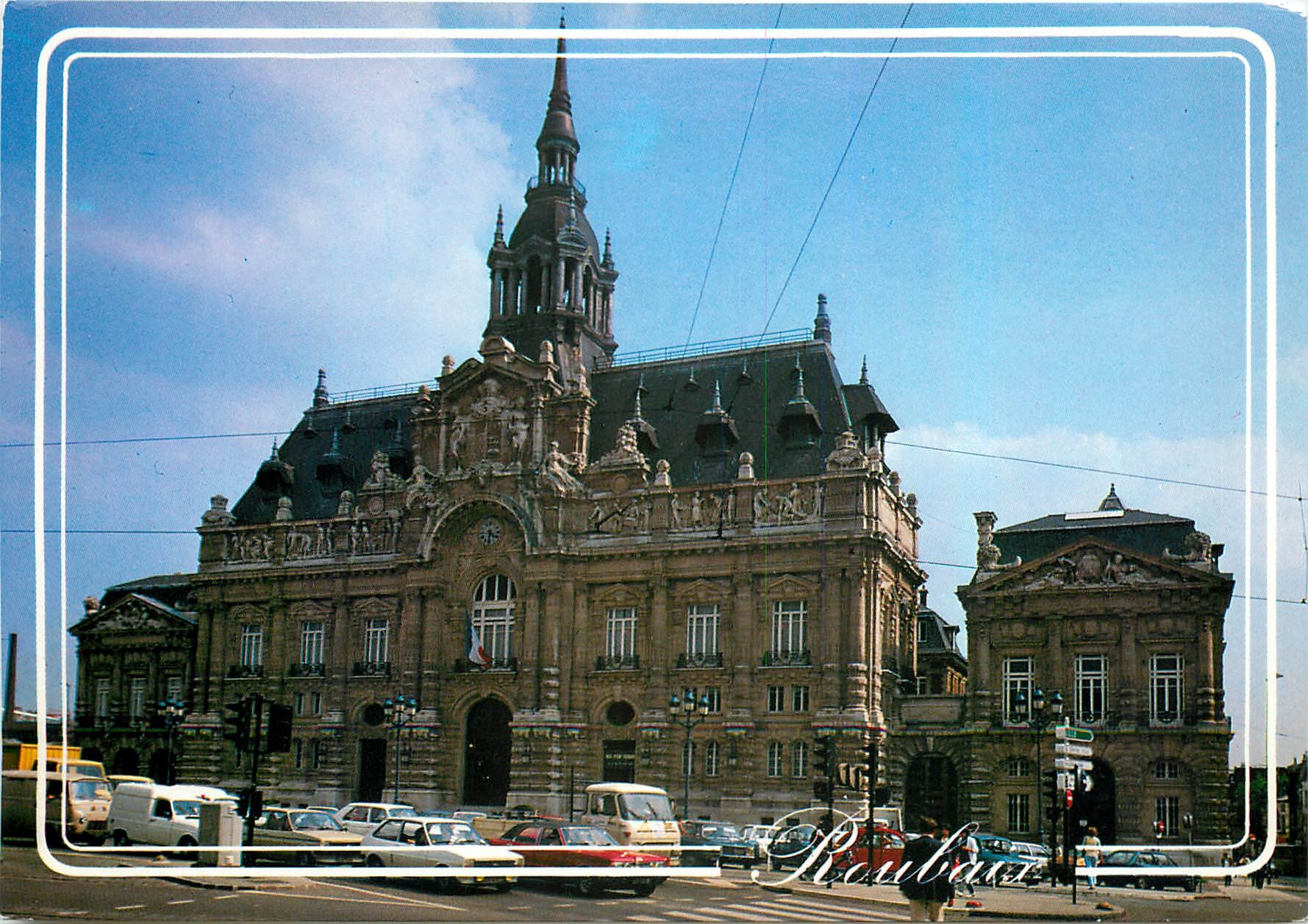 CPM Roubaix Nord L'Hotel de Ville 