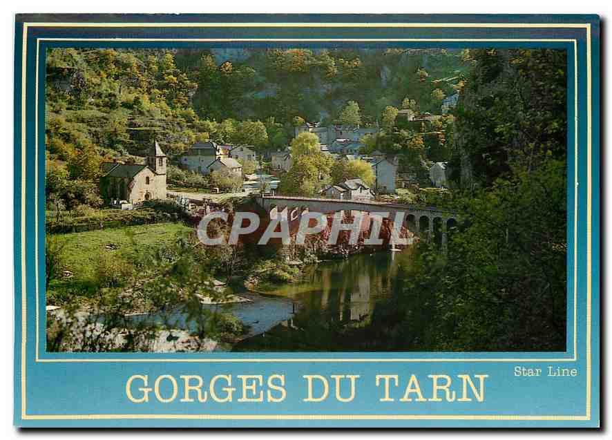 CPM Gorges du Tarn Lozere St Chely du Tarn 