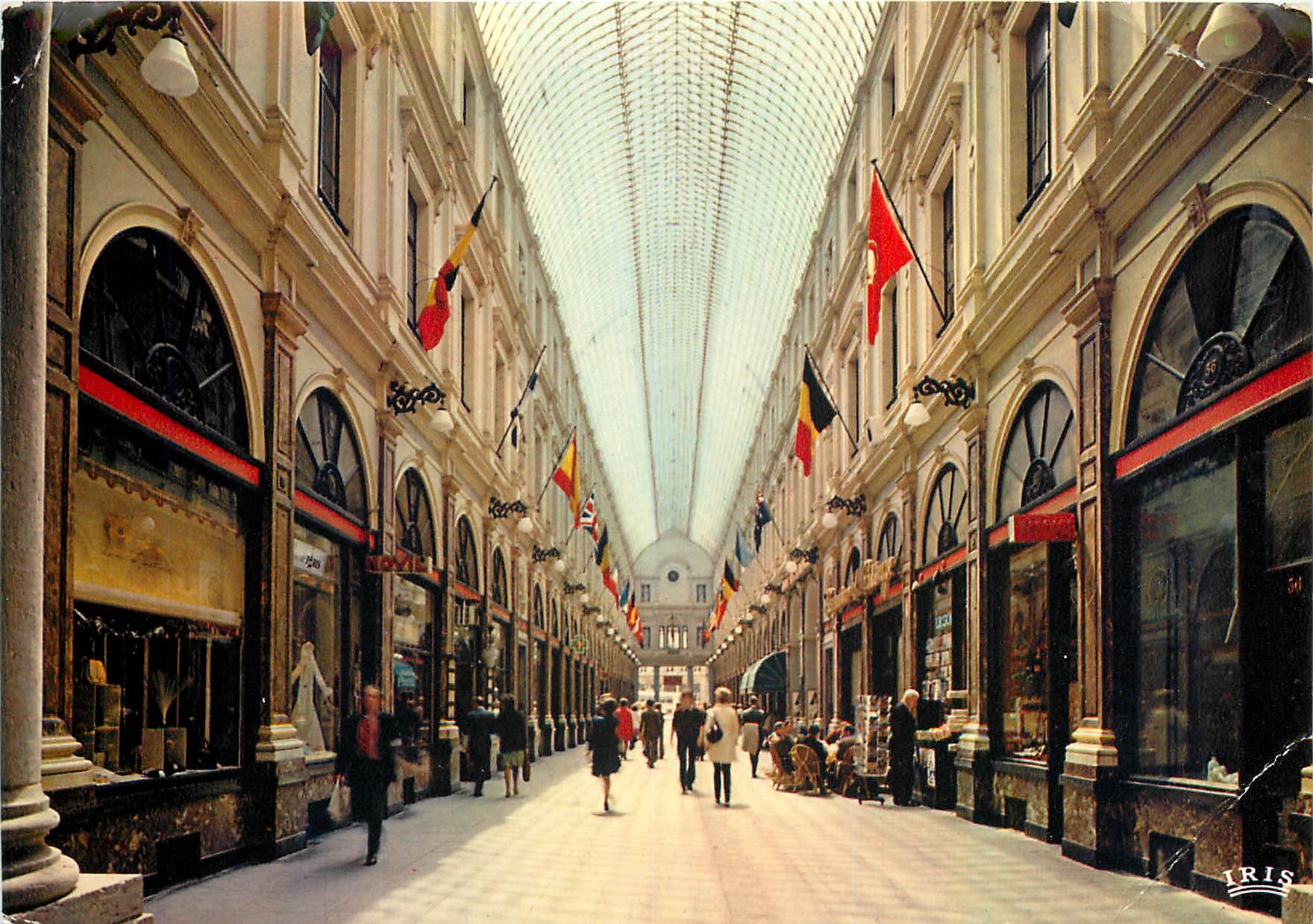CPM Bruxelles Galerie de la Reine 