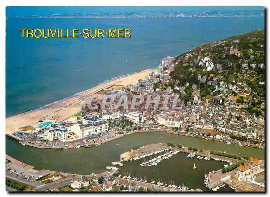 Trouville-sur-Mer — vue aérienne — Éditions Leconte