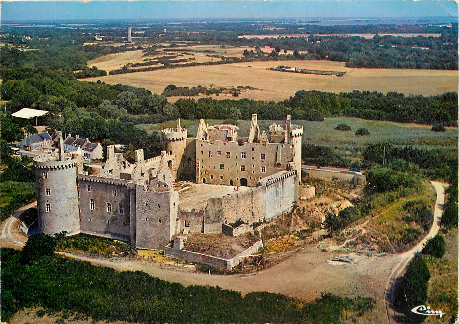 Château de Suscinio — Vue aérienne — Cing