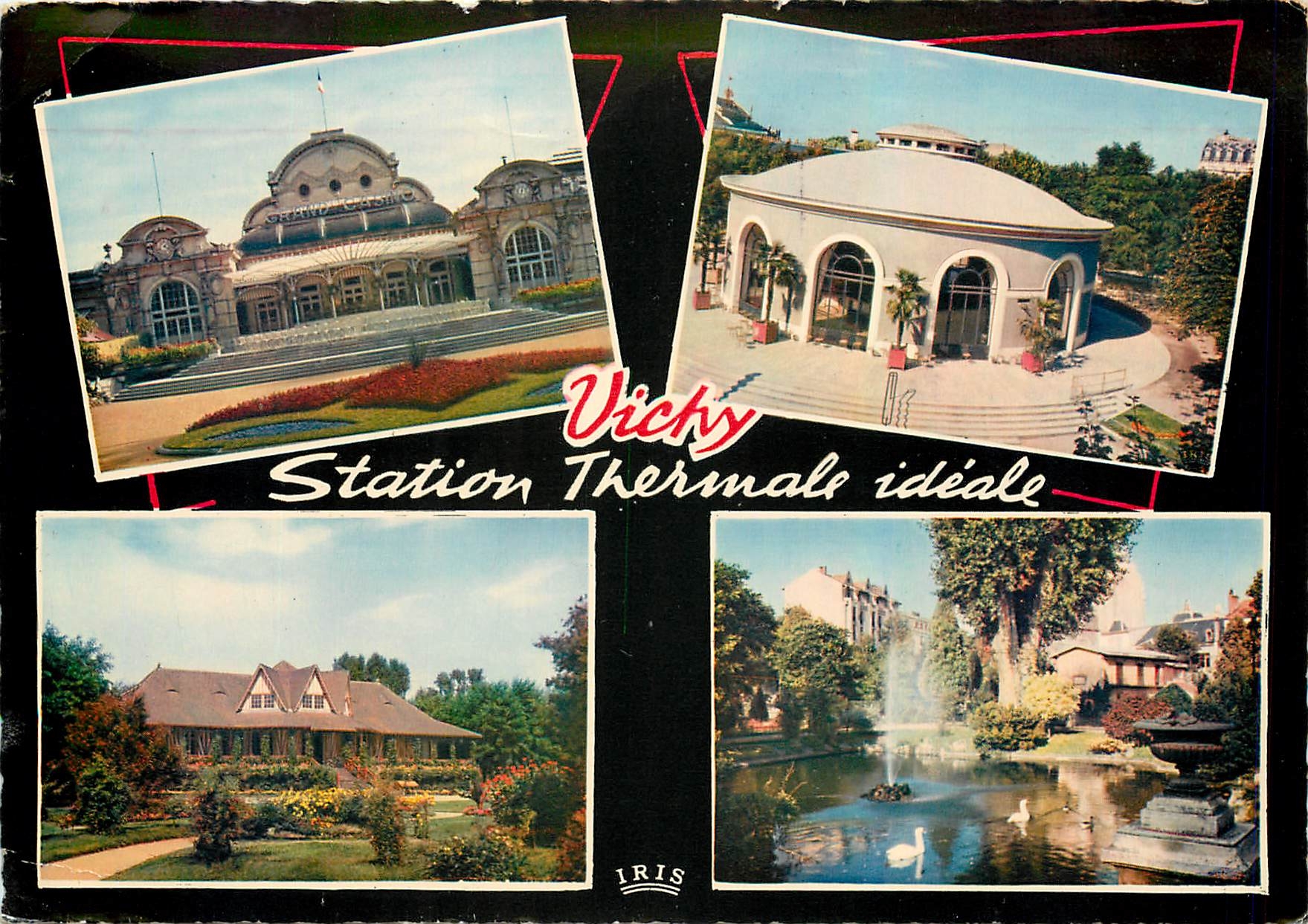 CPM Vichy Allier Casino Source Hopital Golf House Bassin des Cygnes 