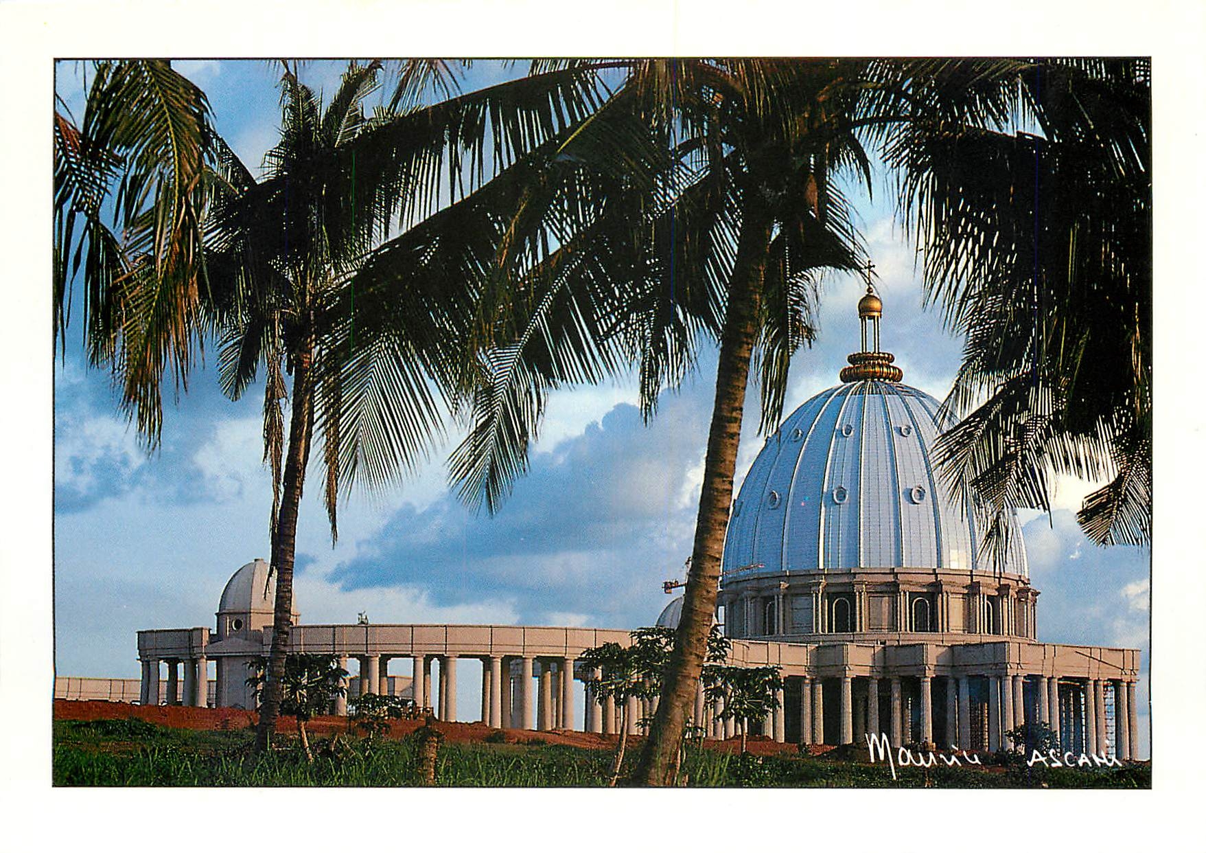 CPM Republique de Cote d'Ivoire Basilique Notre Dame de la Paix a Yamoussoukro 