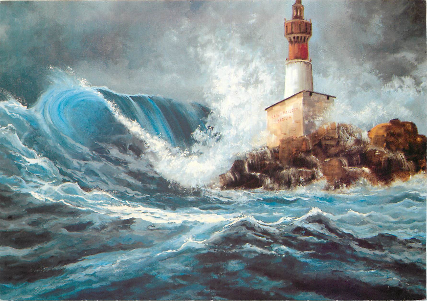 CPM B Gianola Faro a Capo Passero Phare