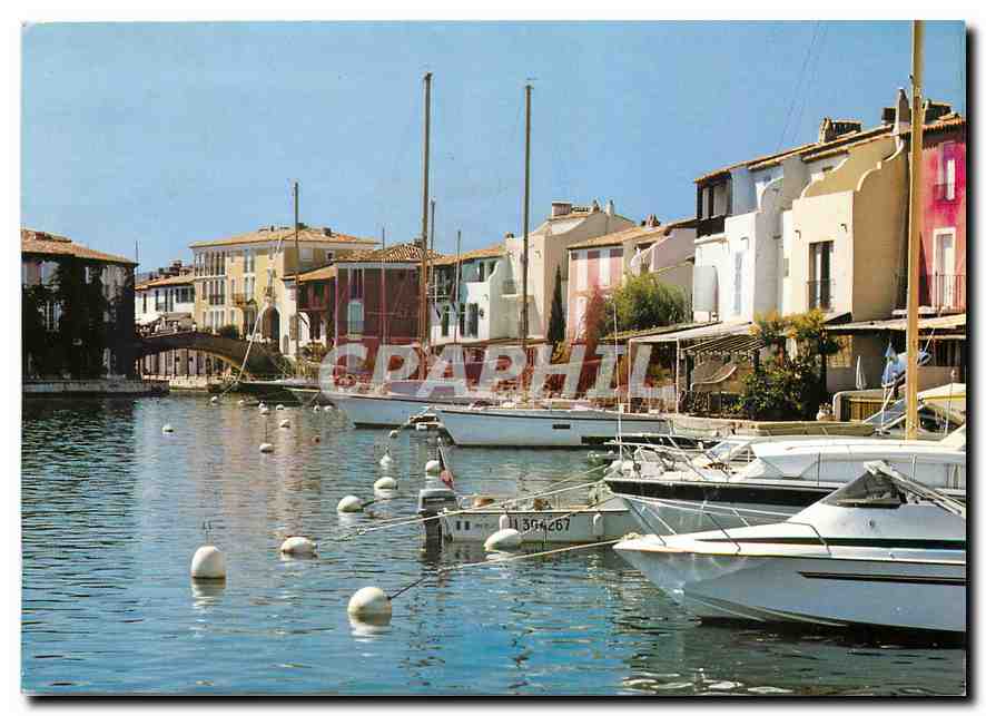CPM Port Grimaud Var Le Canal du Nord 