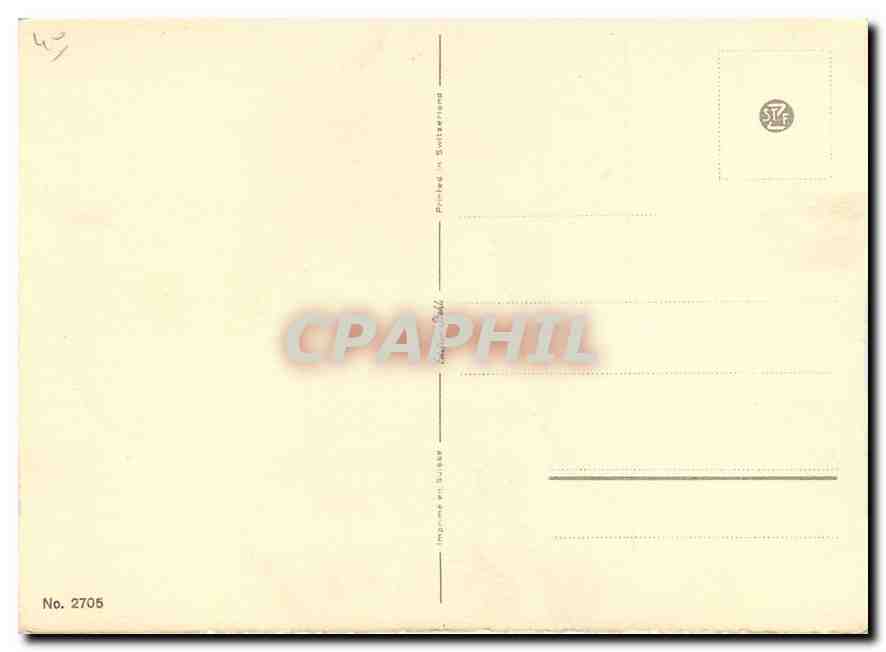 CPM Fleurs — Rückseite