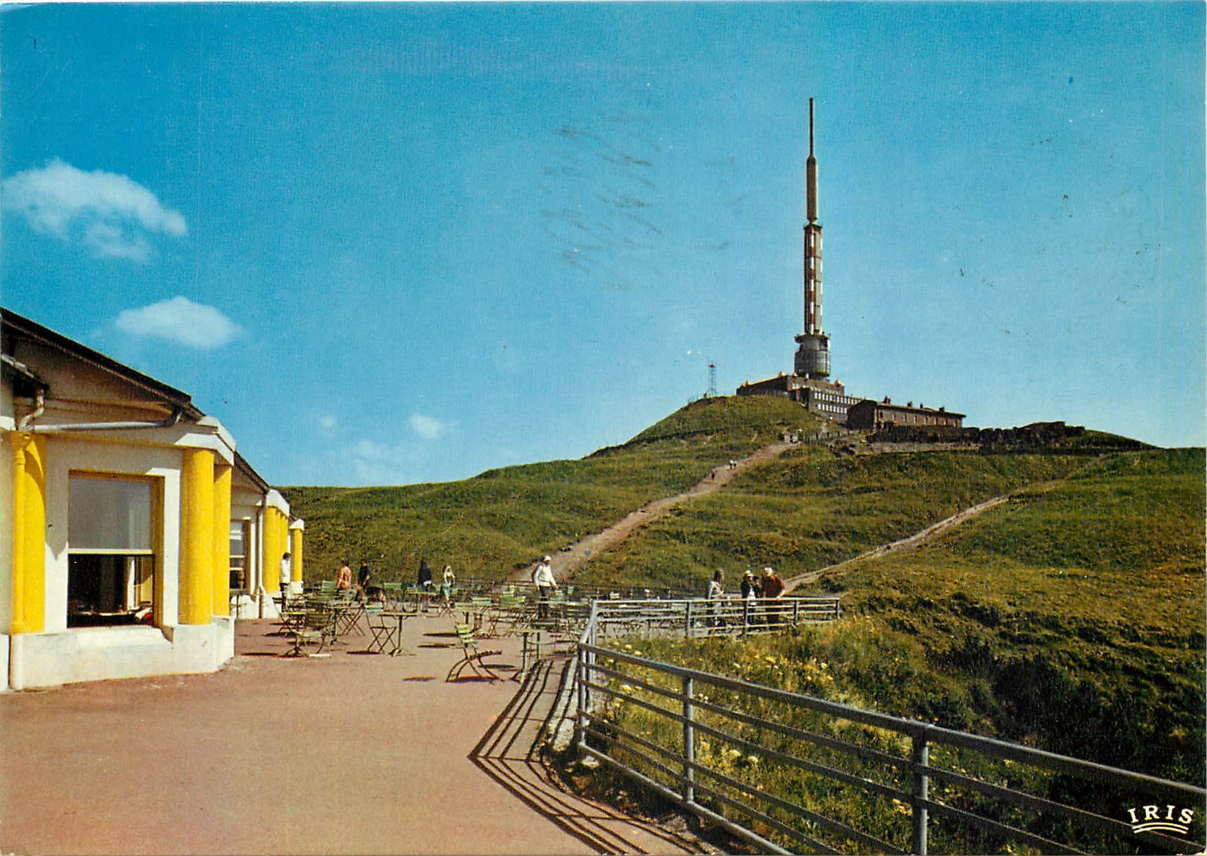 CPM Le Puy de Dome Le sommet 