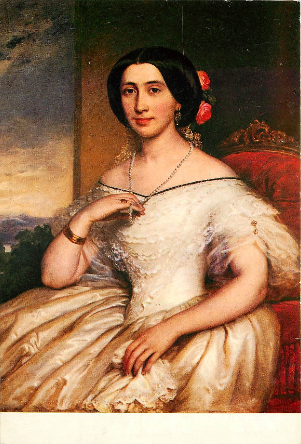 CPM Barabas Miklos Portrait of Mrs Matta Deri Museum Debrecen 