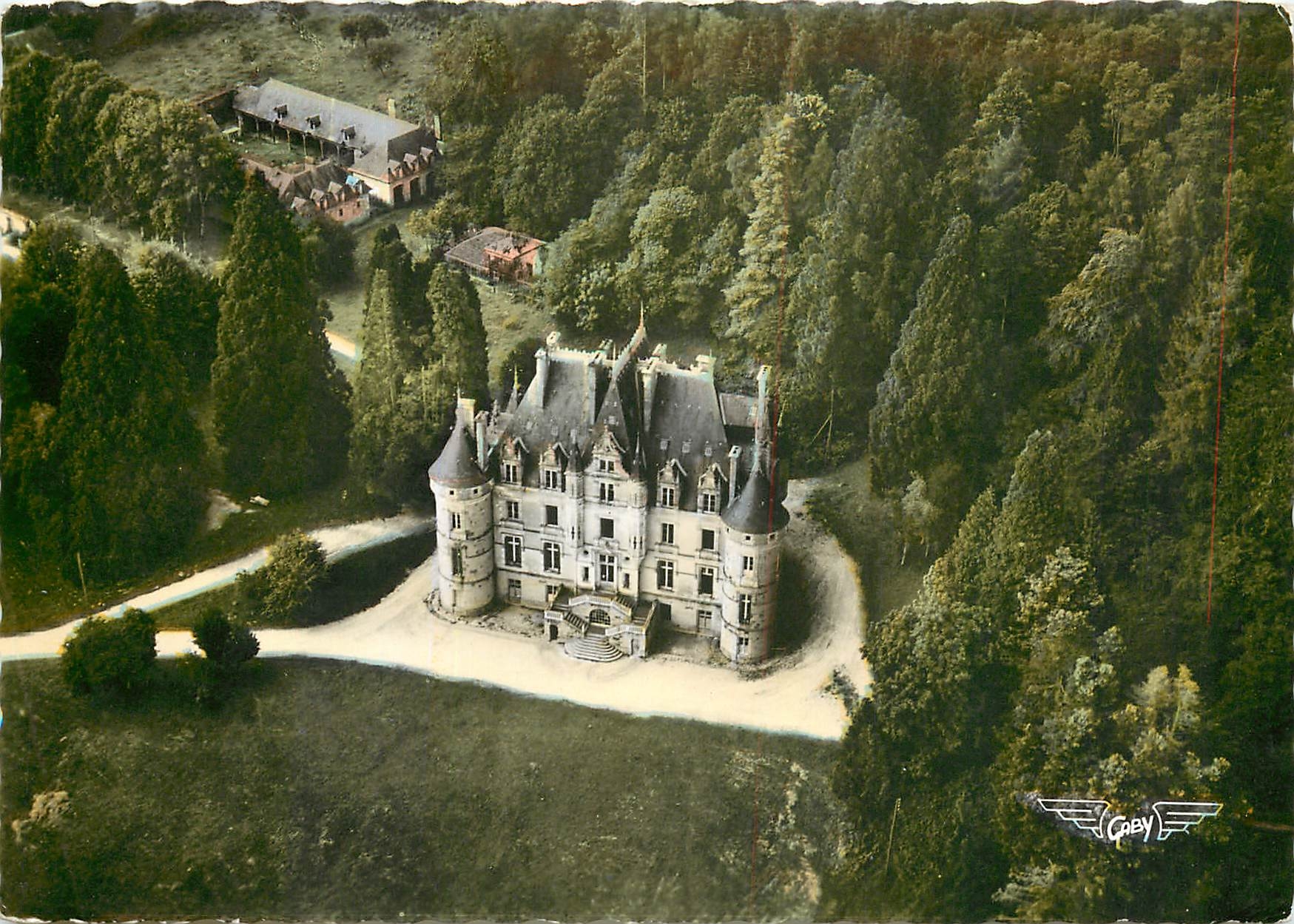 CPM La France vue du ciel Station Thermale de Bagnoles de l'Orne Orne Tesse la Madeleine Orne Le Cha