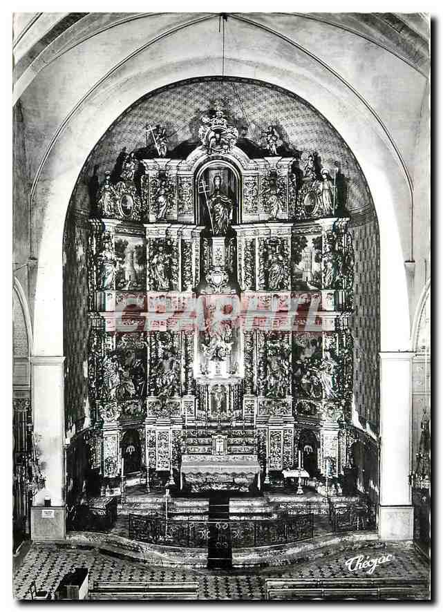 CPM Collioure Pyr Or Interieur de l'Eglise Le Maitre Autel Le Retable en bois dore 