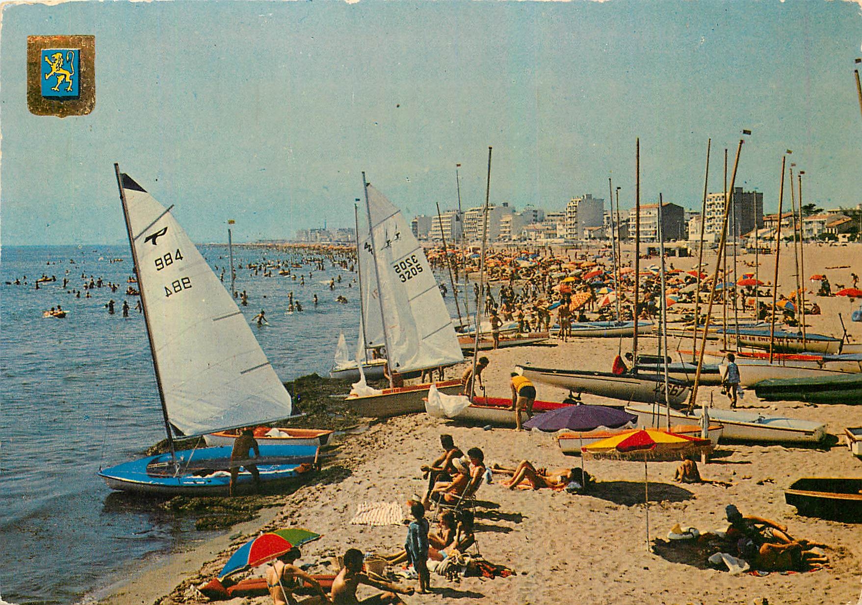CPM Lumieres et Couleurs du Roussillon Canet Plage La Plage Radieuse 