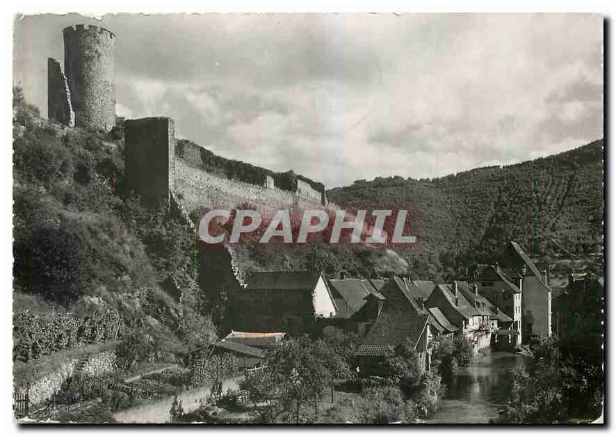 CPM Kaysersberg Ht Rhin Ruines du Chateau et Enceinte 