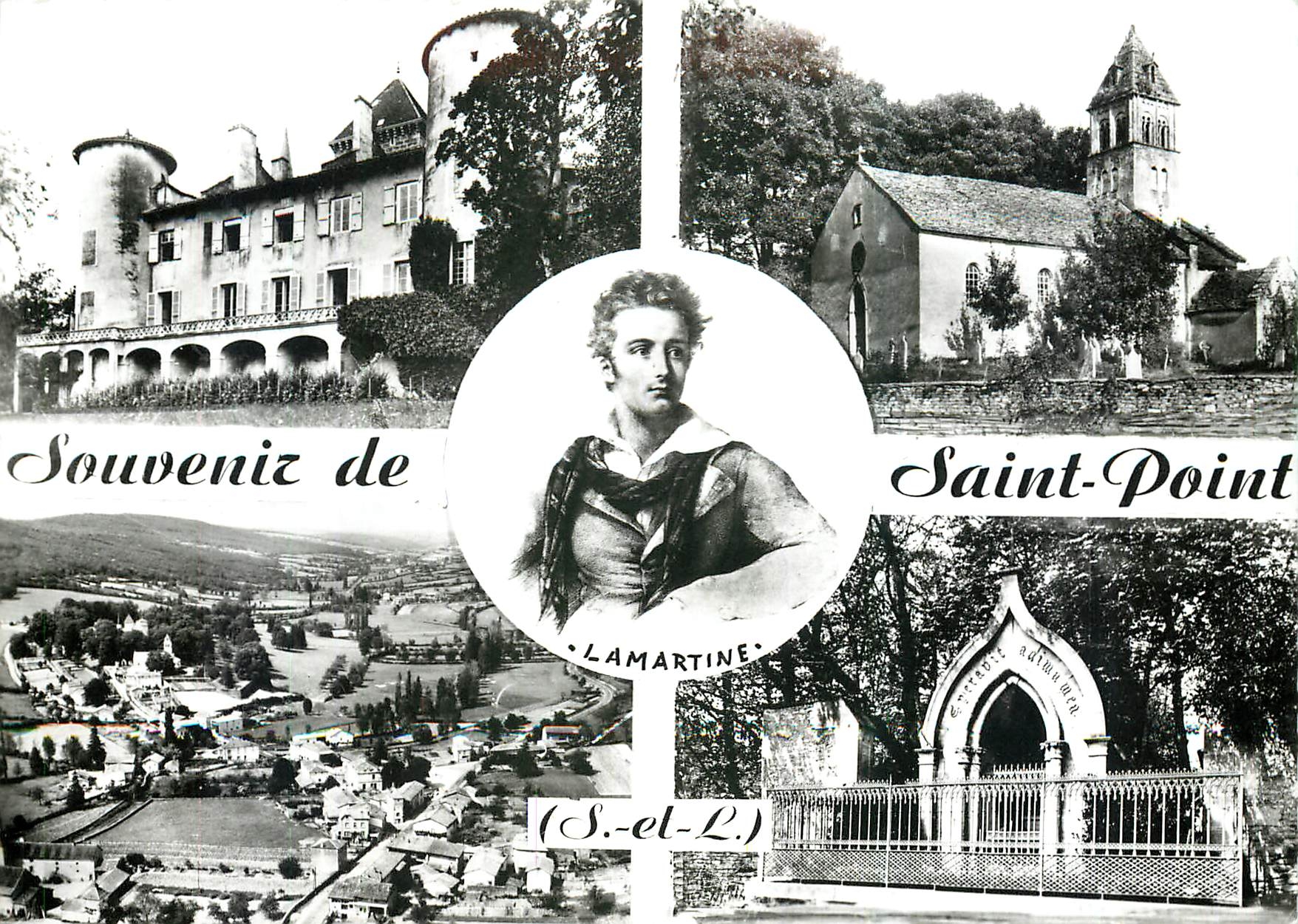 Saint-Point (S.-et-L.) — Souvenir de Lamartine — Combier
