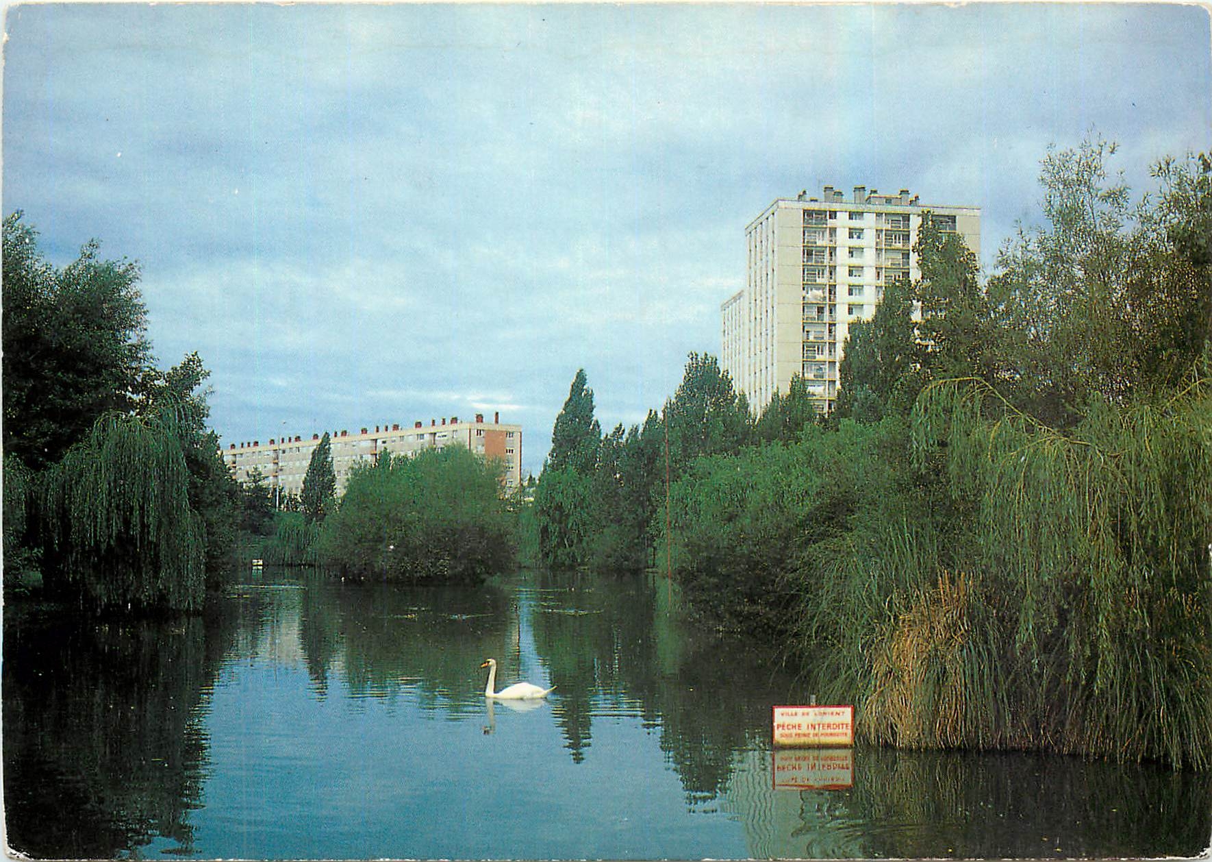 CPM Lorient Keryado Morbihan Parc Trefaven Bois du Chateau 
