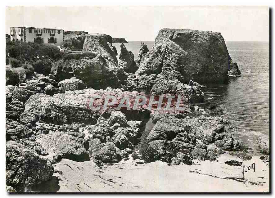 CPM Bele Isle en Mer Morbihan La Pointe des Poulains Le Fortin de Sarah Bernhardt 