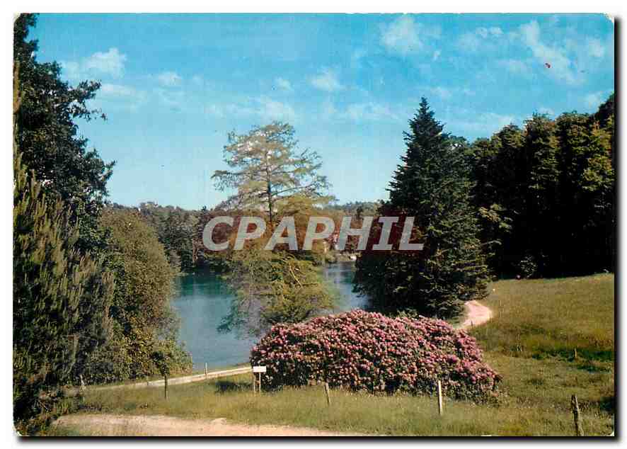 Parc et Étang du Château de Pont-Calleck — Morbihan — Imprimeur Combier