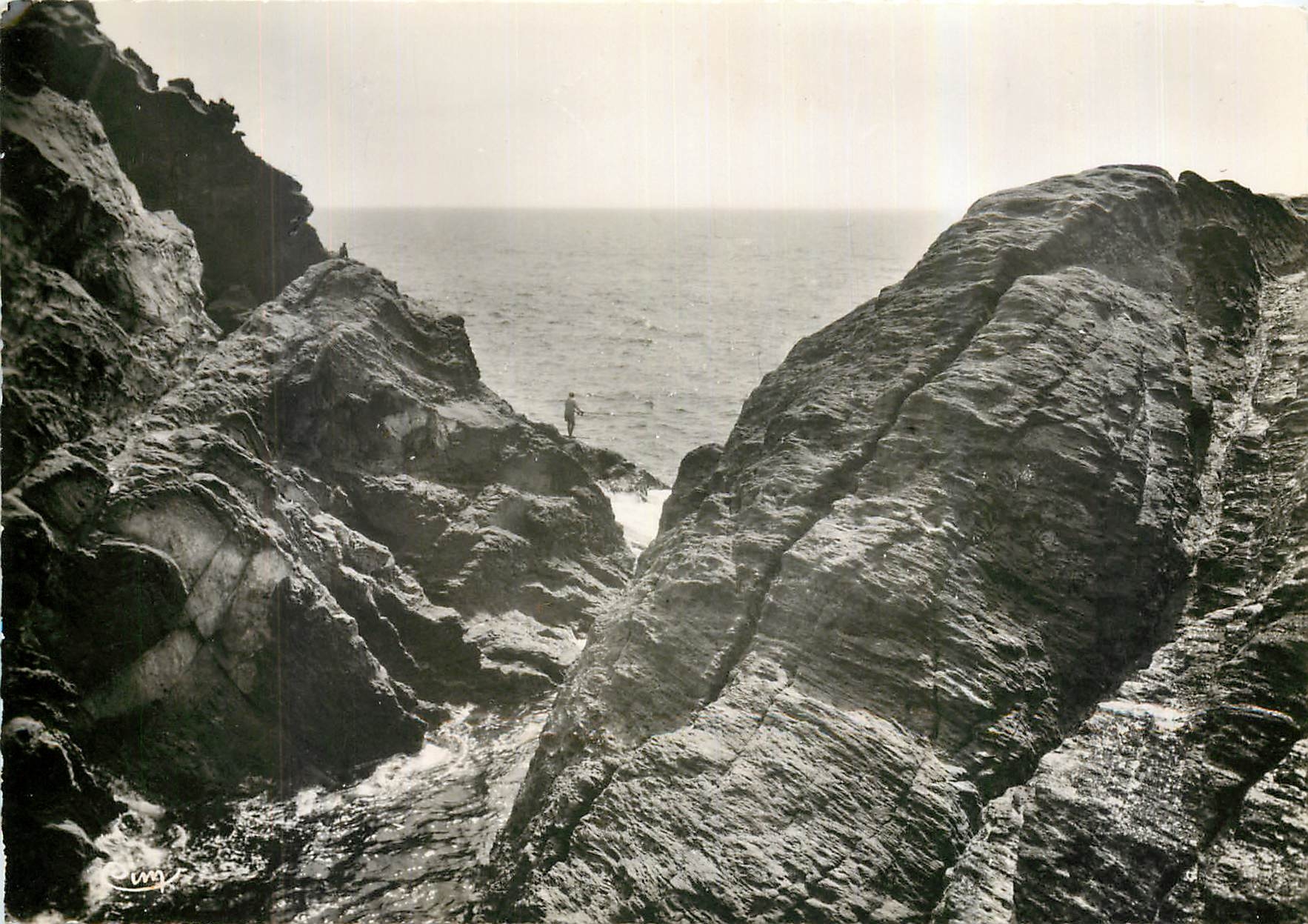 Ile de Groix (Morbihan) — Côte Sauvage - Toul Jacob — Comdier Imp. Macon (S.-et-L.)