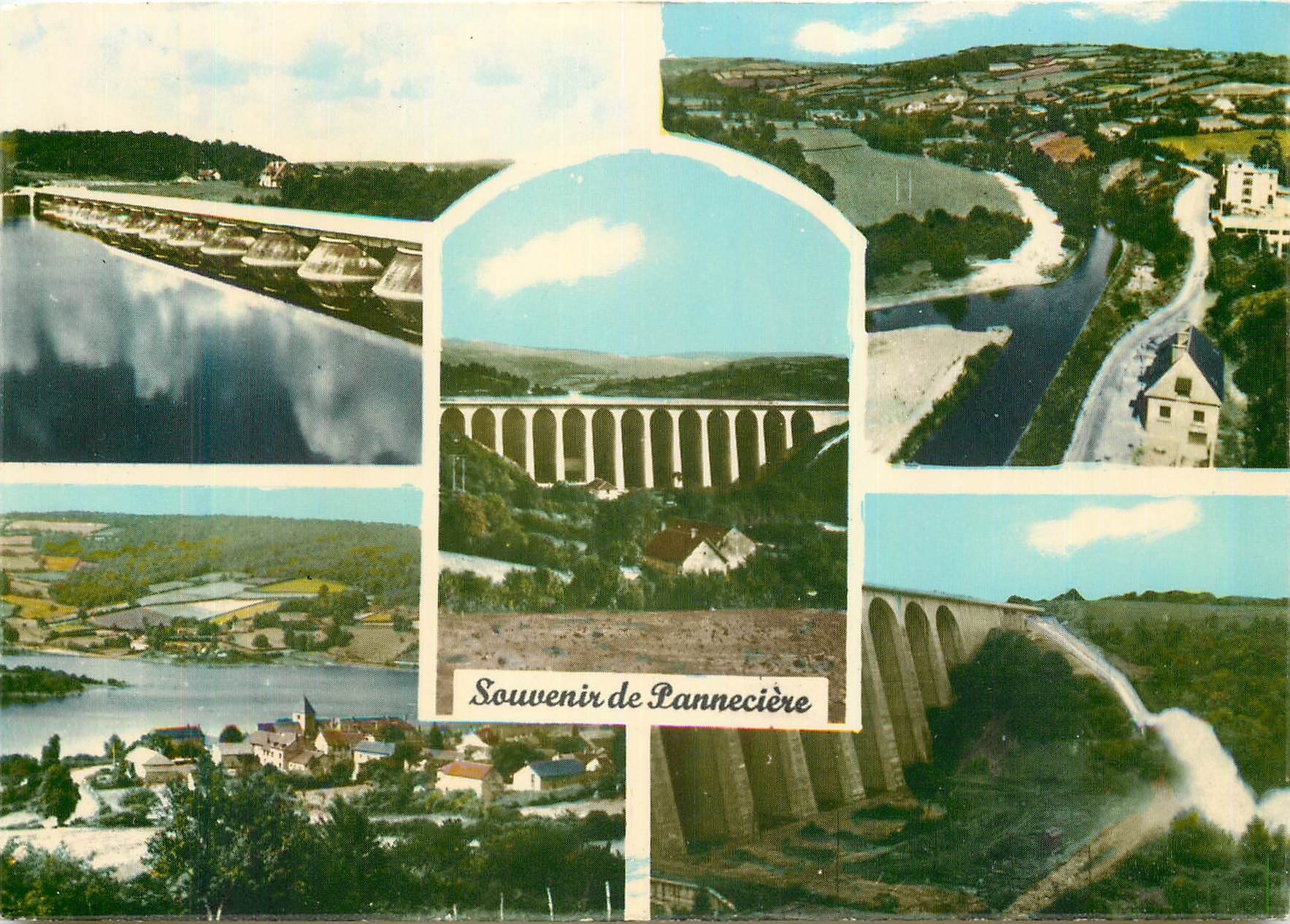 CPM Le Morvan Touristique Le Barrage de Panneciere Chaumond Nievre 