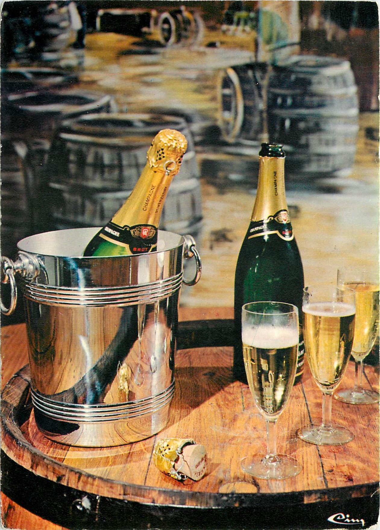 CPM En Champagne 