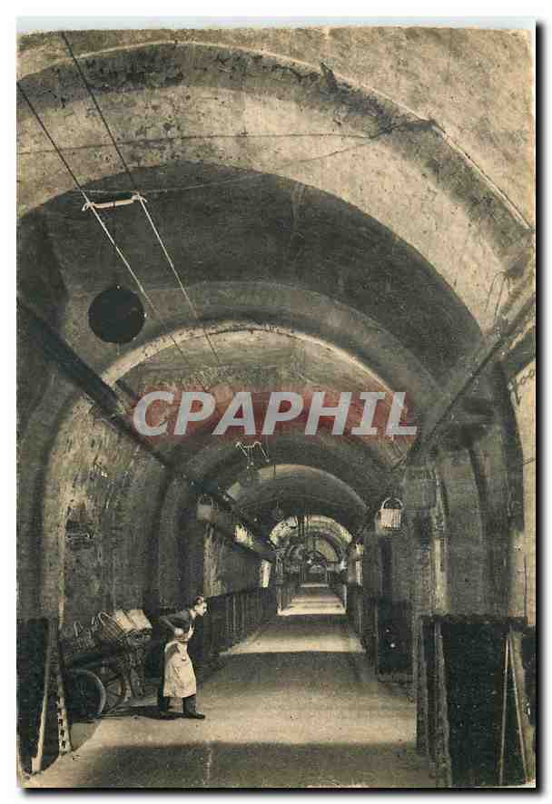 CPM Champagne pommery et Greno Reims Vue d'une galerie 