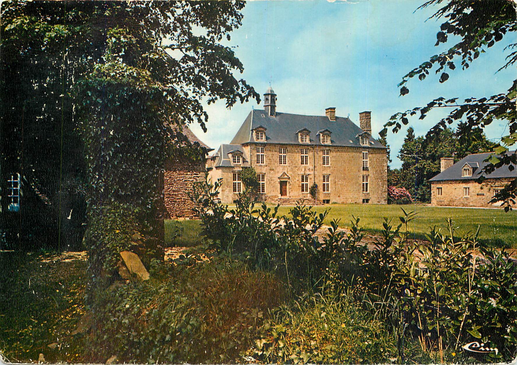 CPM Fougerolles du Plessis Mayenne Chateau de Goue 