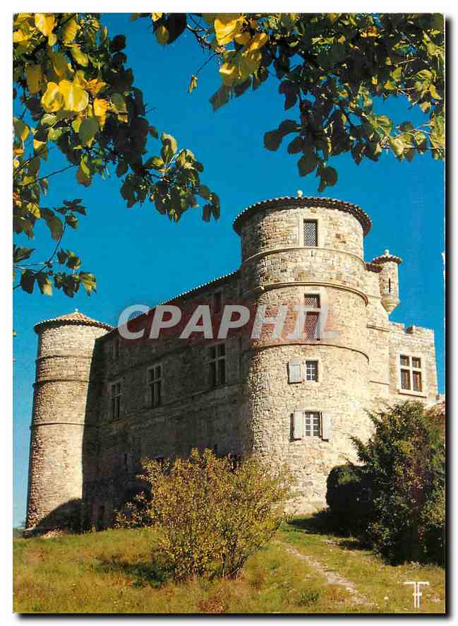 CPM Cevennes Lasalle Chateau du Castellas Facades Sud Ouest 