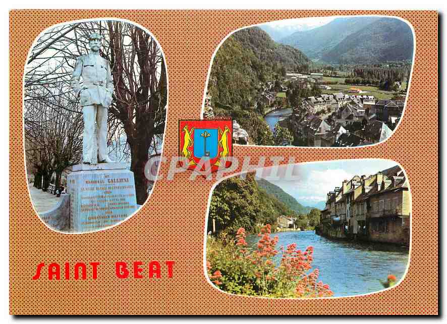 Saint-Beat — Statue des Marschalls Galliéni — Verlag Larrey