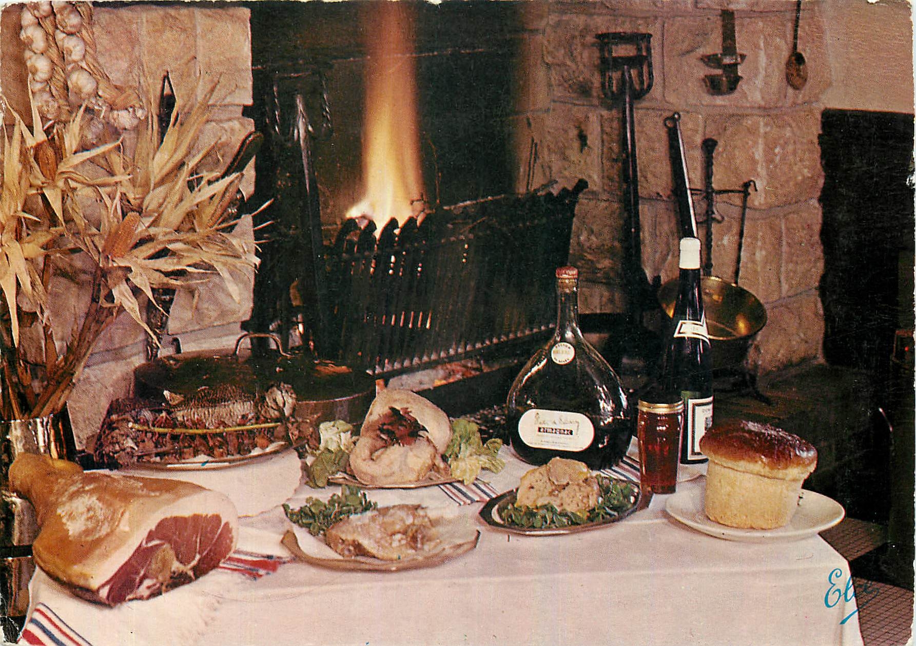 CPM Specialites Gastronomiques La Table Landaise 